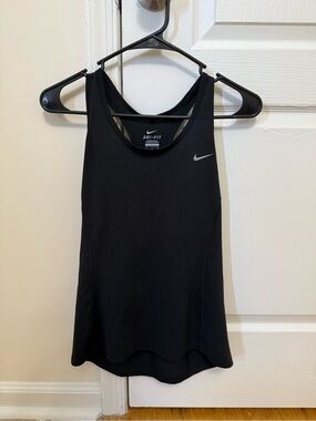 Nike Black Dri-FIT Racerback Tank